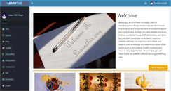 Desktop Screenshot of learnthis.org